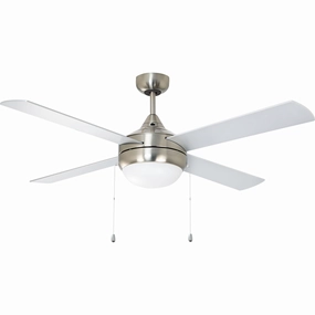 Quattro 52" 4-Blade Fan quiet ceiling fans with remote control