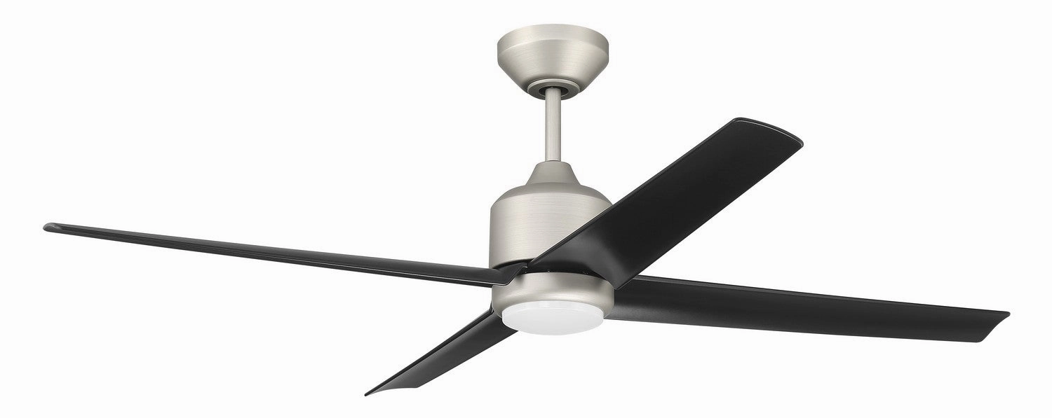 Quell 52"Ceiling Fan Painted Nickel affordable medium fans for summer