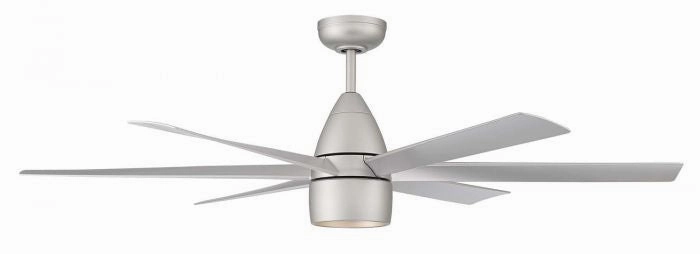 Quirk 54"Ceiling Fan Titanium modern medium fans for everyday cooling