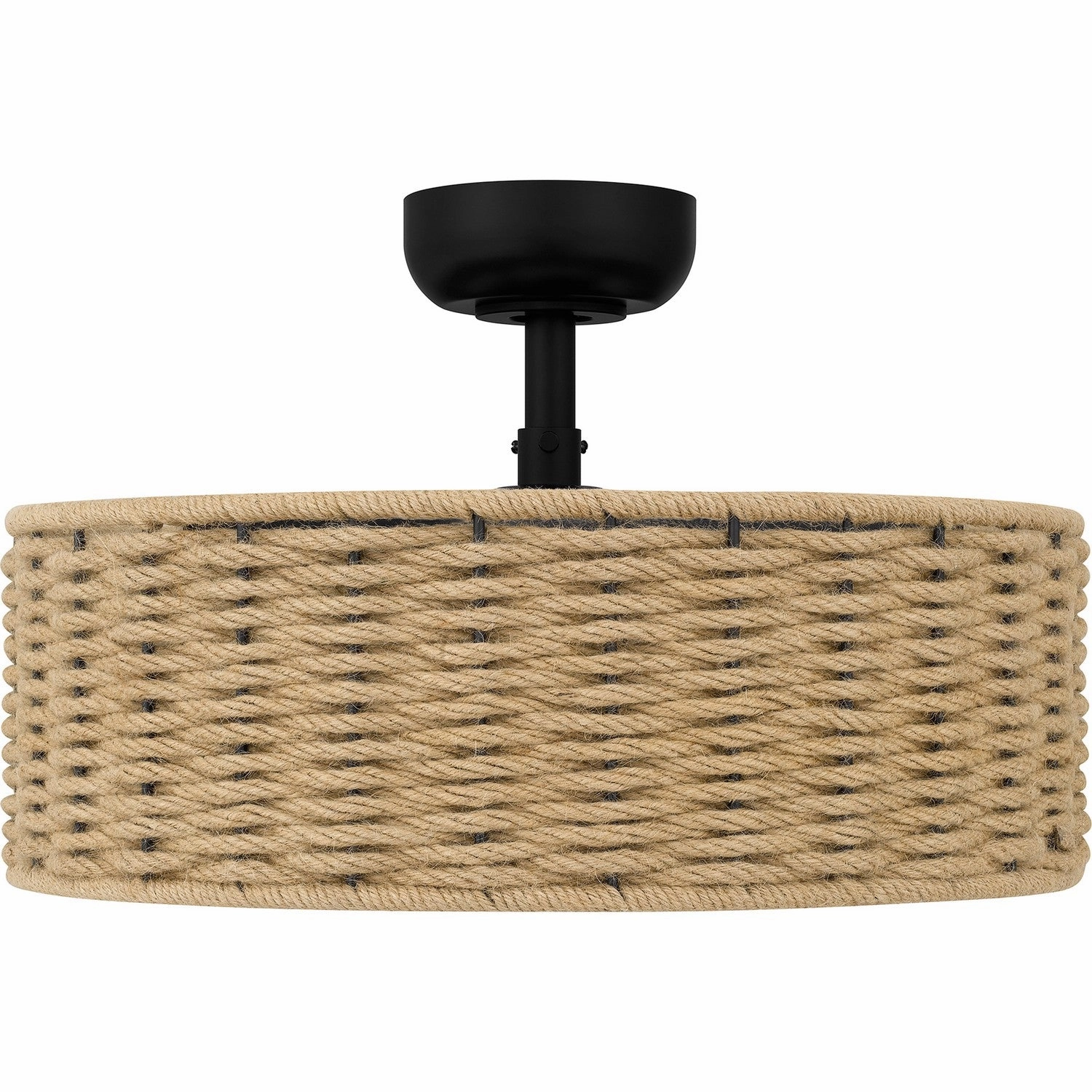 Quoizel Fandelier Four Light Fandelier Matte Black