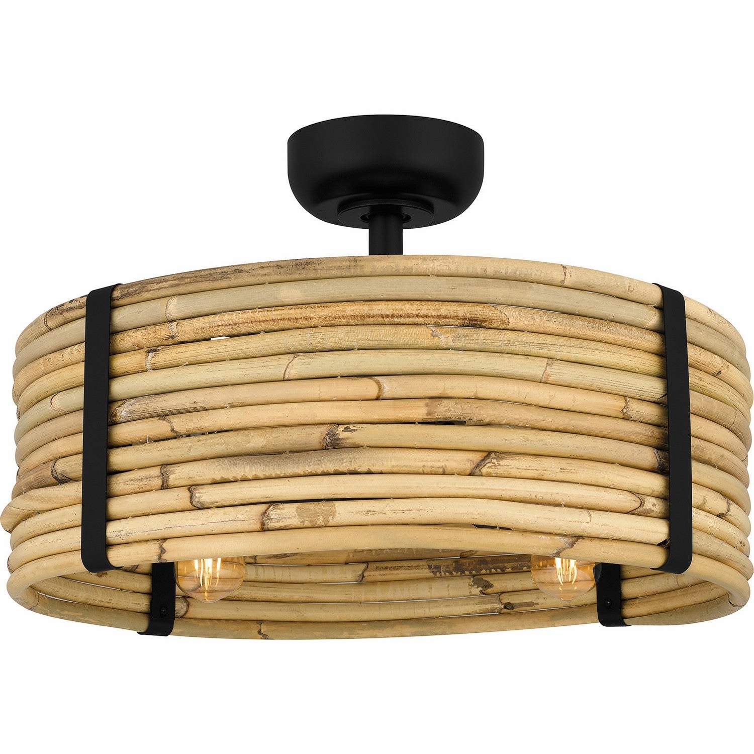 Quoizel Fandelier Four Light Fandelier Matte Black decorative fandeliers with lights