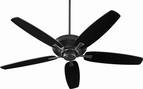 Quorum Apex 56" Indoor Pull Chain Ceiling Fan whisper-quiet fans for indoor comfort
