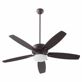 Quorum Breeze 52" Patio Plus Outdoor 18W LED Patio Pull Chain Ceiling Fan adjustable indoor fans for better cooling