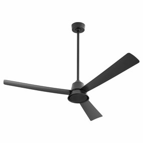 Quorum Esquire | Outdoor Ceiling Fan & 3 speed pull chain Energy-efficient ceiling fan with remote