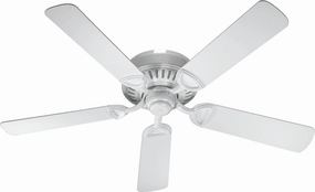 Quorum Medallion 52" Flushmount Indoor Pull Chain Ceiling Fan Ceiling fan with adjustable speed settings