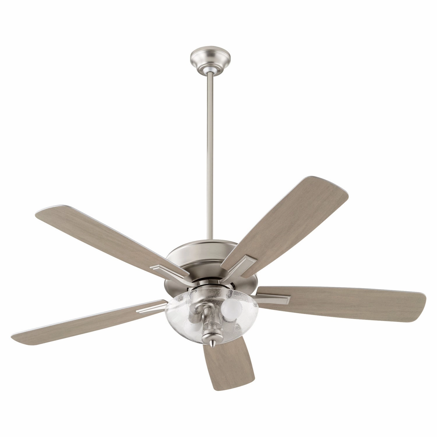 Quorum Ovation 52" 2 Light 18W LED Indoor Pull Chain Ceiling Fan