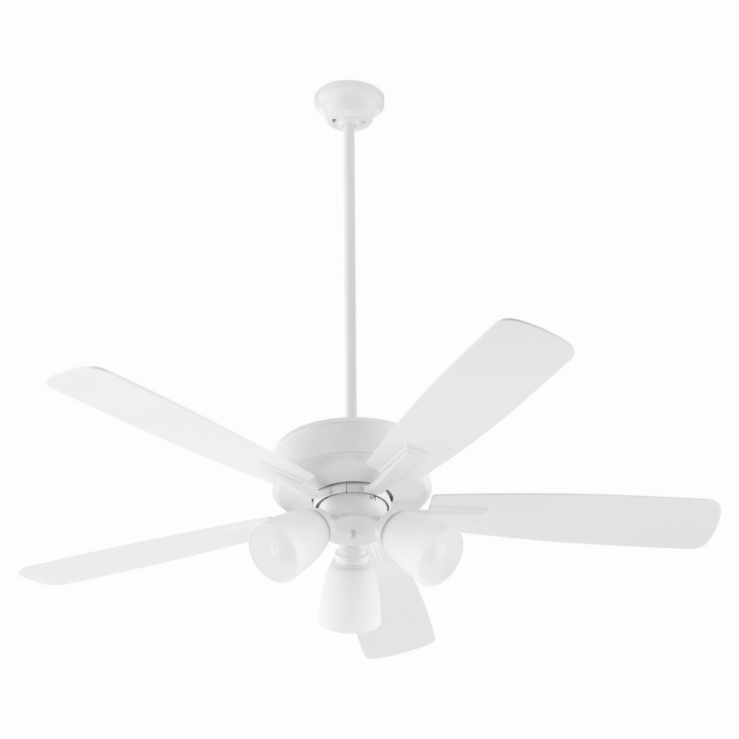 Quorum Ovation 52" 3 Light 27W LED Indoor Pull Chain Ceiling Fan