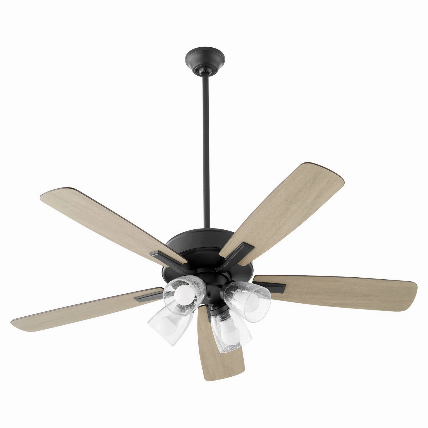 Quorum Ovation 52" 4 Light 36W LED Indoor Pull Chain Ceiling Fan