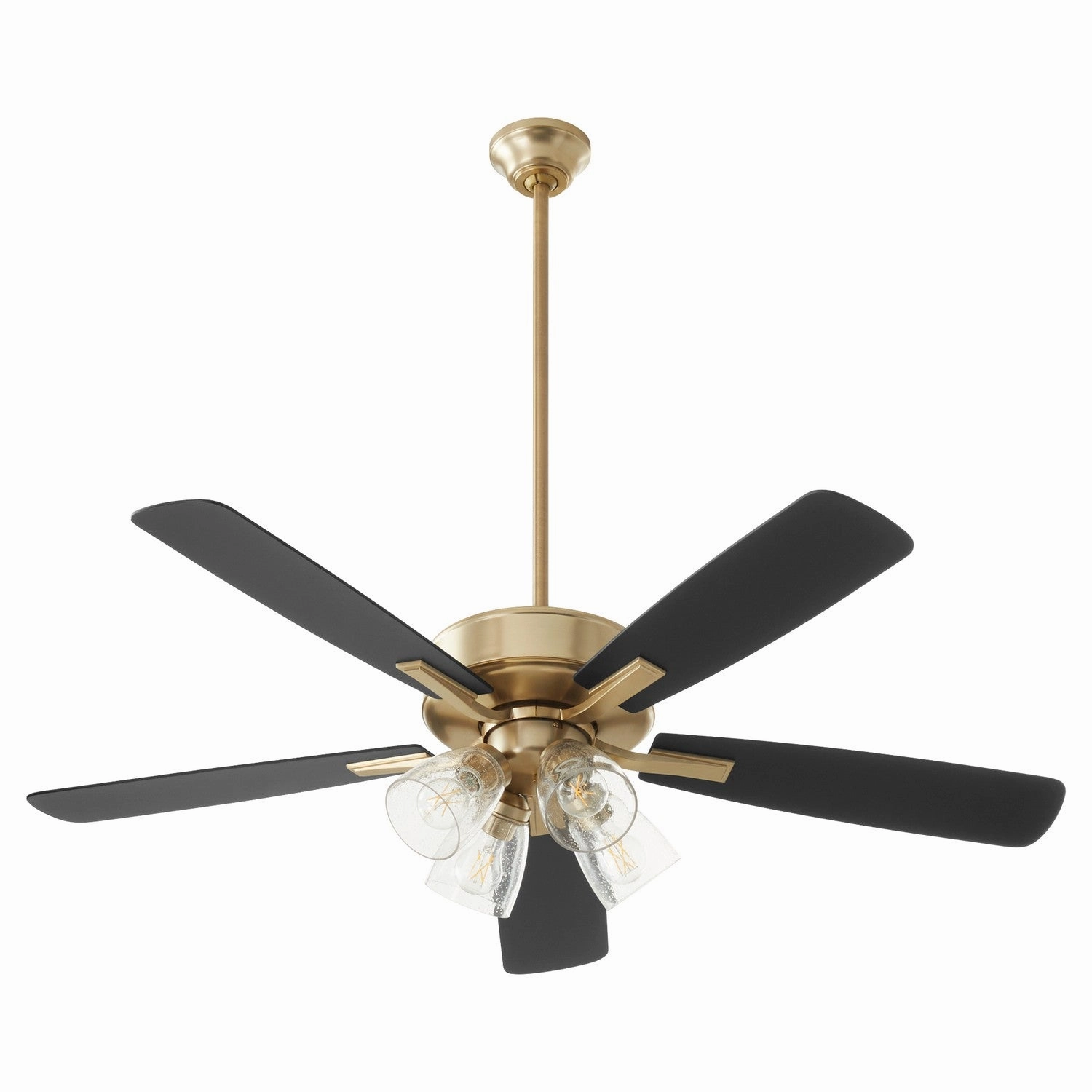 Quorum Ovation 52" 4 Light 36W LED Indoor Pull Chain Ceiling Fan