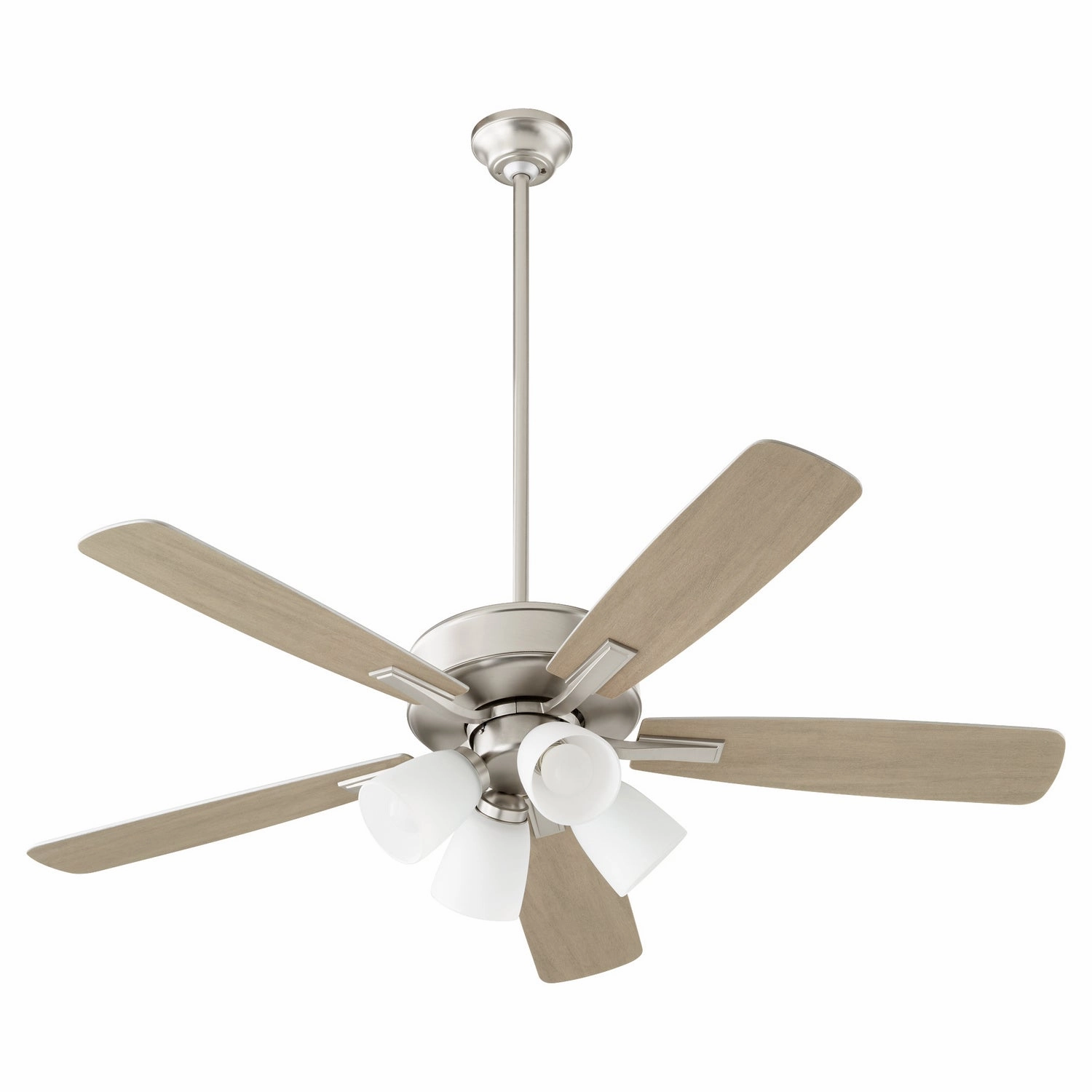 Quorum Ovation 52" 4 Light 36W LED Indoor Pull Chain Ceiling Fan
