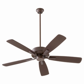 Quorum Ovation 52" Indoor Pull Chain Ceiling Fan Ceiling fan with adjustable speed settings