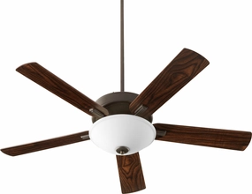 Quorum Premier 52" 28W LED Pull Chain Indoor Ceiling Fan adjustable indoor fans for cool airflow