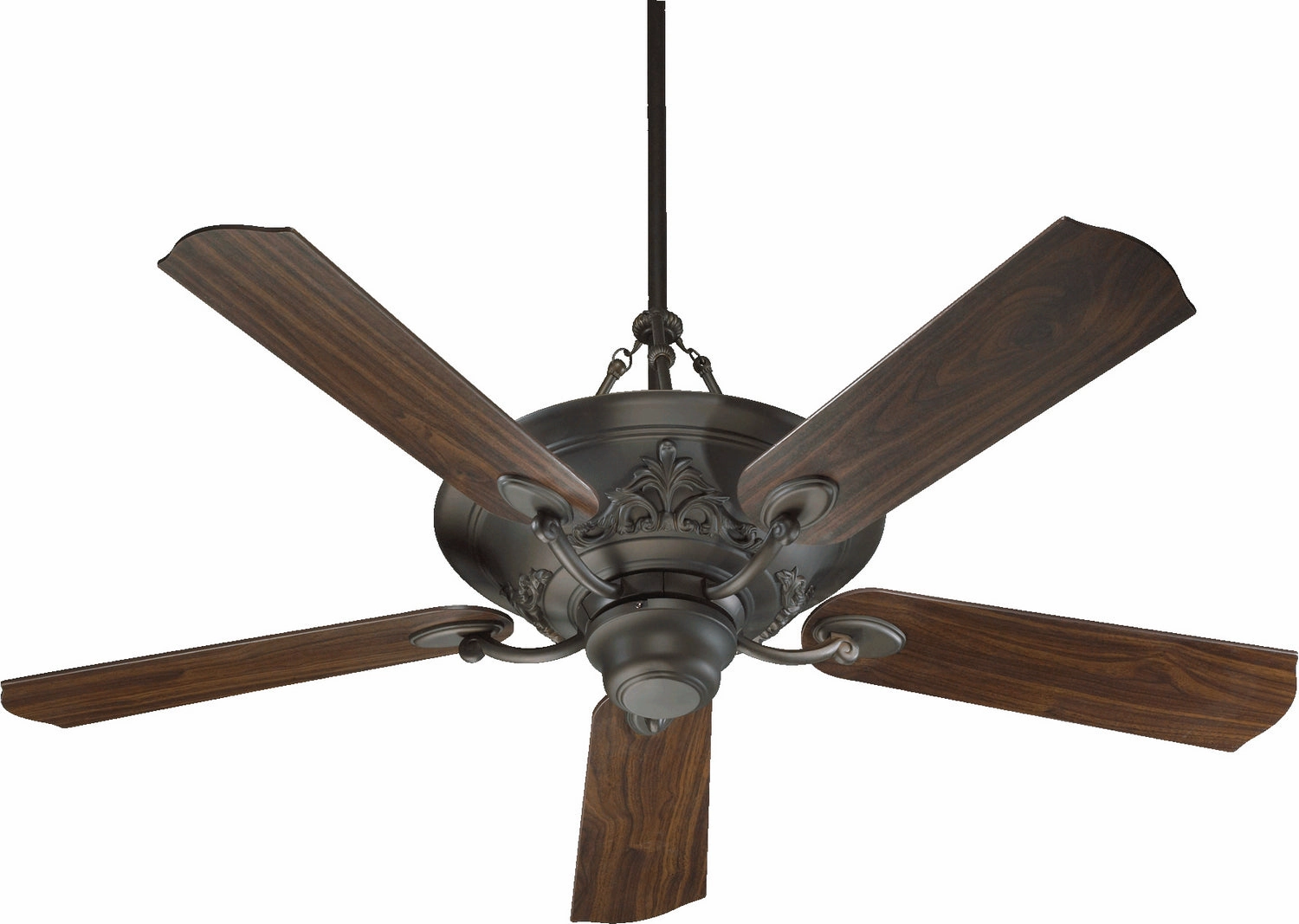 Quorum Salon 56" Ceiling Fan with Wall Control Ceiling fan with adjustable speed settings