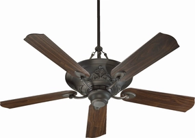Quorum Salon 56" Ceiling Fan with Wall Control Ceiling fan with adjustable speed settings