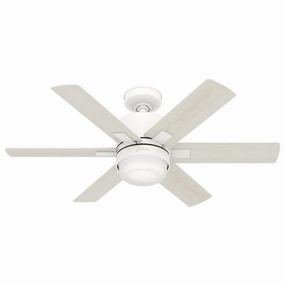 Radeon 44"Ceiling Fan Matte White portable small fans for everyday use