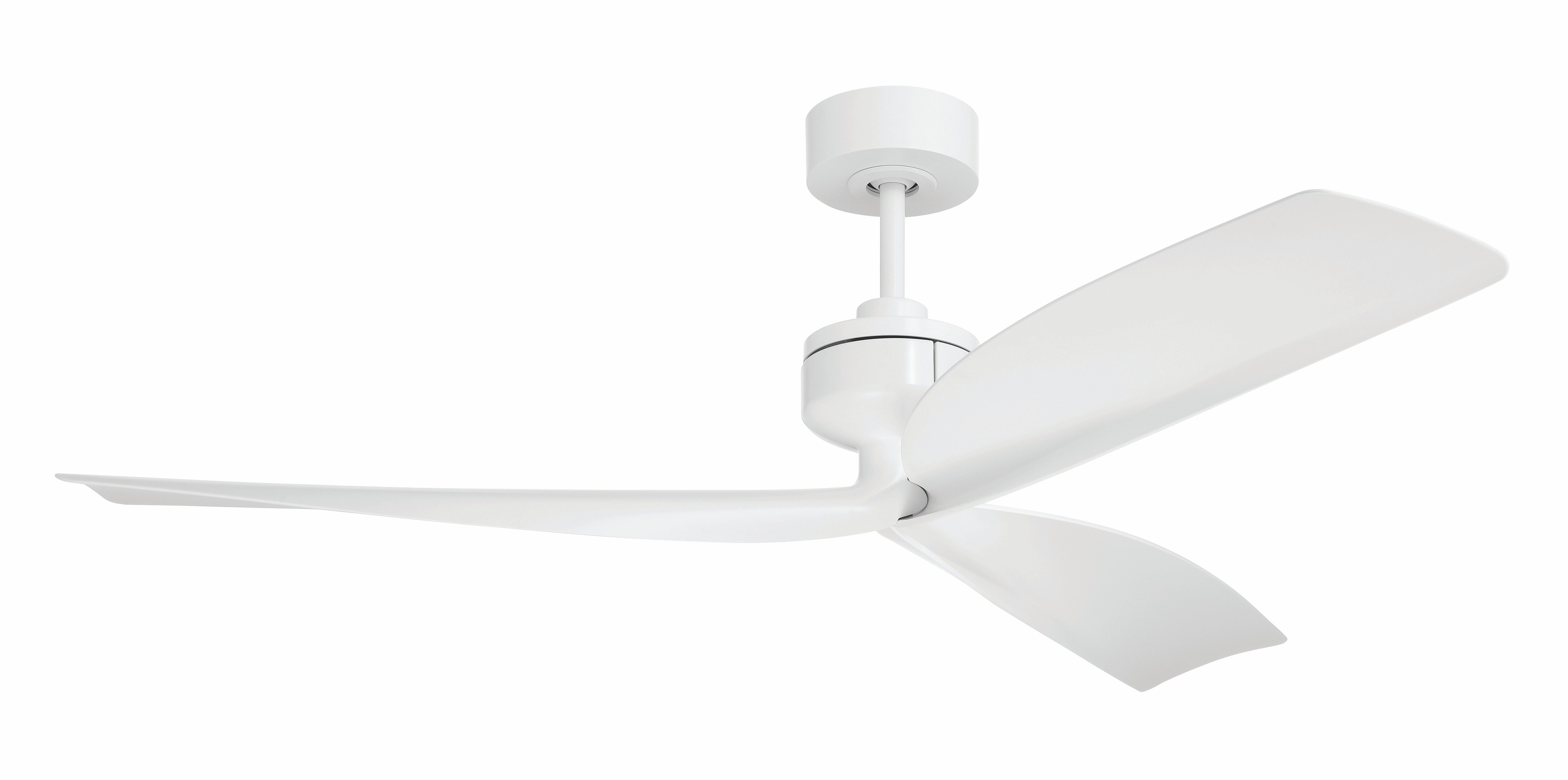 Rafiki 52"Ceiling Fan White quiet medium fans for living room use
