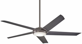 Raptor 60"Ceiling Fan Gun Metal quiet medium fans for living room use