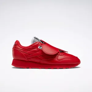Reebok Unisex Eames Classic Leather Shoes Red Reebok