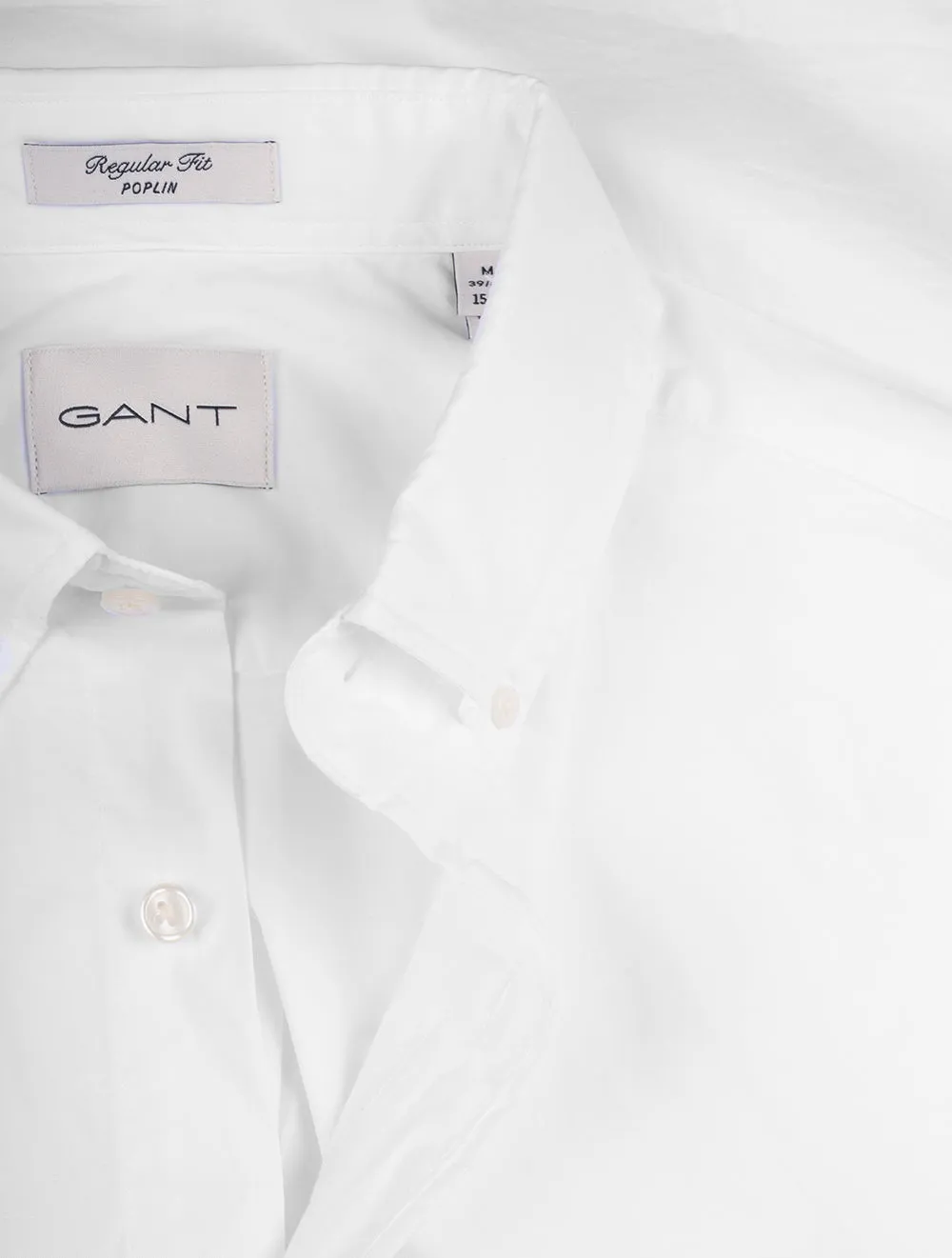 Regular Classic Poplin Shirt White