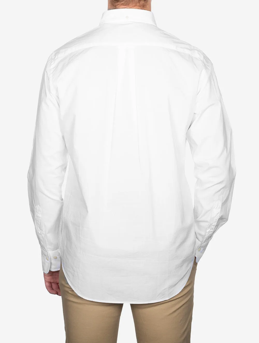 Regular Classic Poplin Shirt White