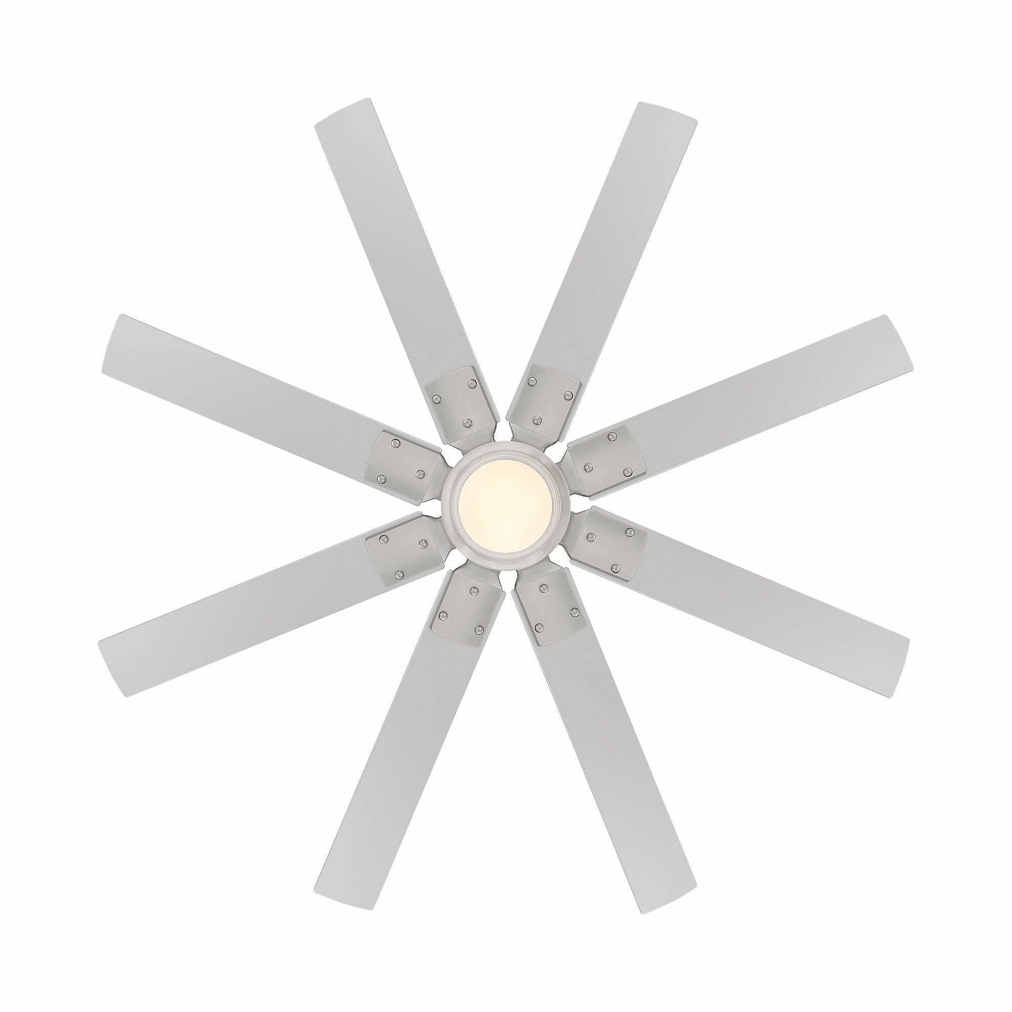 Renegade Indoor/Outdoor 8-Blade 52" Smart Ceiling Fan with LED Light Kit and Remote Control