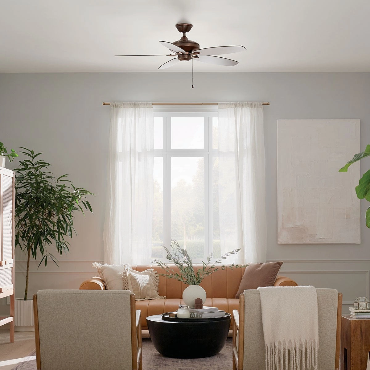 Renew 52"Ceiling Fan Oil Brushed Bronze