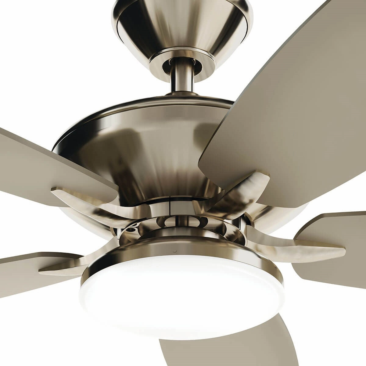 Renew Designer 52"Ceiling Fan Painted Brushed Nickel