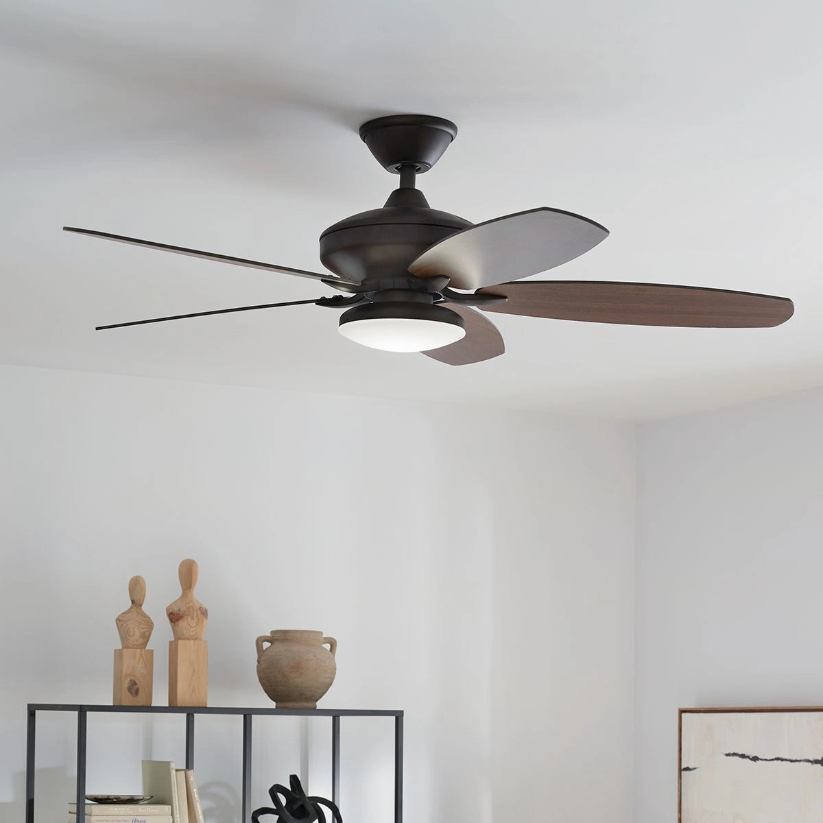 Renew Designer 52"Ceiling Fan Satin Natural Bronze