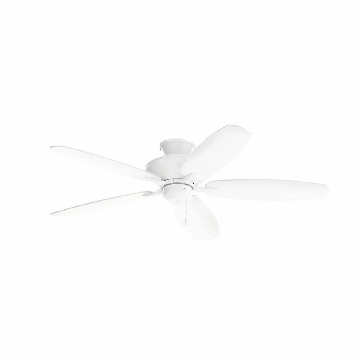Renew Es 52"Ceiling Fan Matte White oscillating medium fans with strong airflow