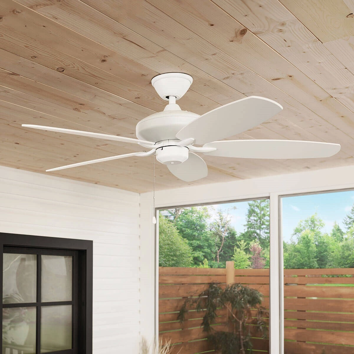 Renew Patio 52"Ceiling Fan Matte White