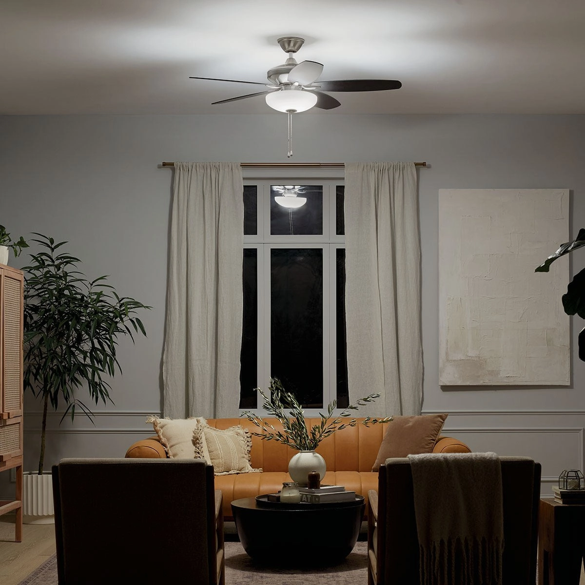 Renew Select 52"Ceiling Fan Brushed Stainless Steel