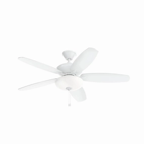 Renew Select 52"Ceiling Fan Matte White versatile medium fans for any space