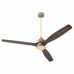 Reni 65" Ceiling Fan Aged Brass stylish medium fans for contemporary homes