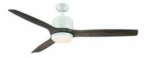 Reya 56"Ceiling Fan White compact medium fans for desks and counters