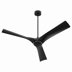 Ridley 58" Ceiling Fan Black modern medium fans for everyday cooling