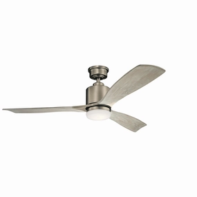 Ridley II 52"Ceiling Fan Antique Pewter versatile medium fans for any space
