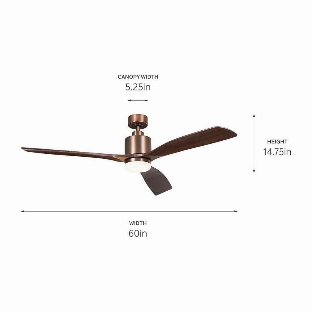 Ridley II 60" Ceiling Fan