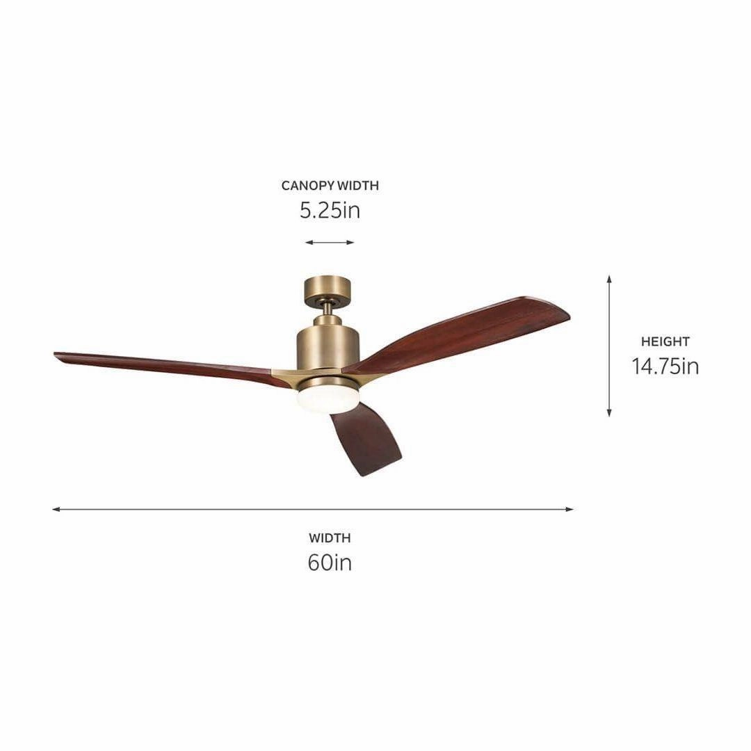 Ridley II 60" Ceiling Fan