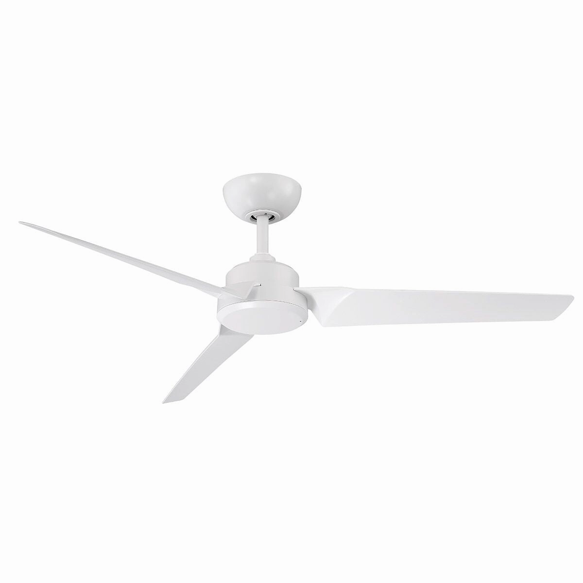Roboto 52"Ceiling Fan Matte White home cooling fans in medium size