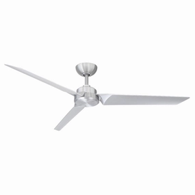 Roboto 62"Ceiling Fan Brushed Aluminum/Titanium mini handheld fan for personal travel use