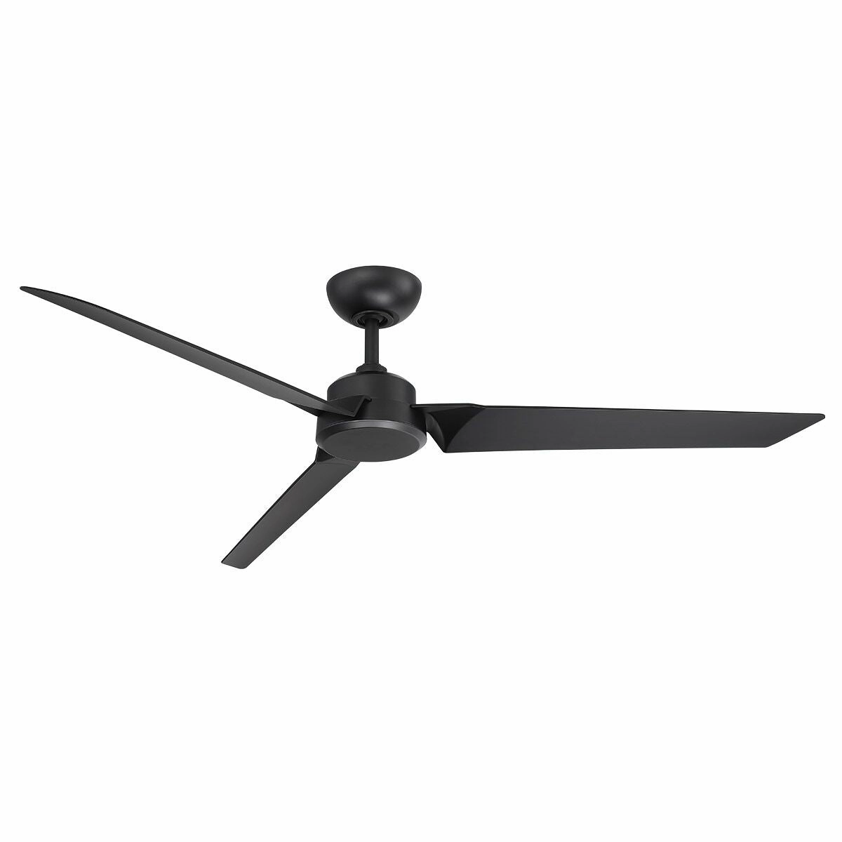 Roboto 62"Ceiling Fan Matte Black versatile medium fans for any space