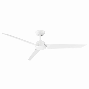 Roboto 62"Ceiling Fan Matte White home cooling fans in medium size