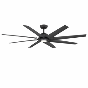 Roboto Xl 70"Ceiling Fan Matte Black affordable medium fans for summer