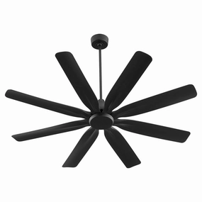 Rosales 60" Patio Fan Matte Black affordable medium fans for summer