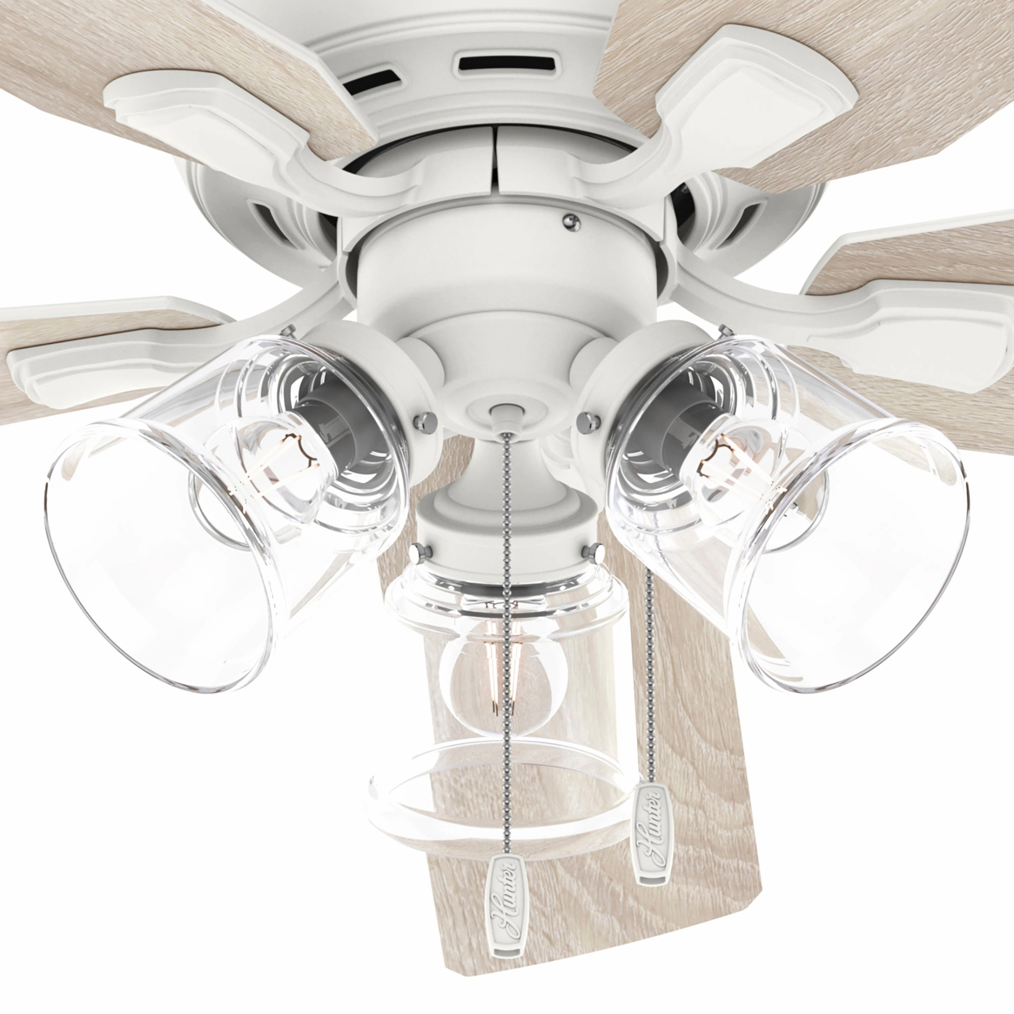 Rosner 52"Ceiling Fan Matte White