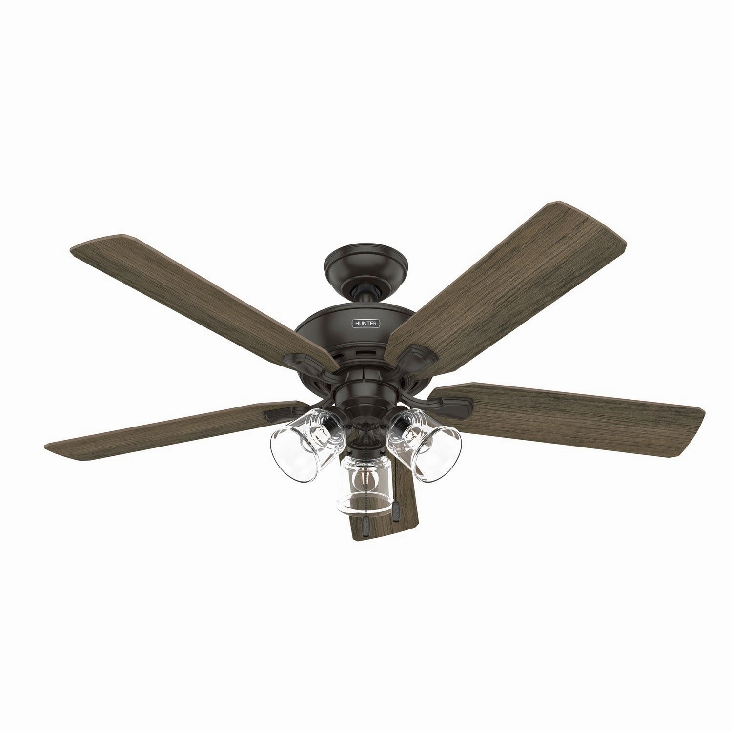 Rosner 52"Ceiling Fan Noble Bronze portable medium fans with handle design