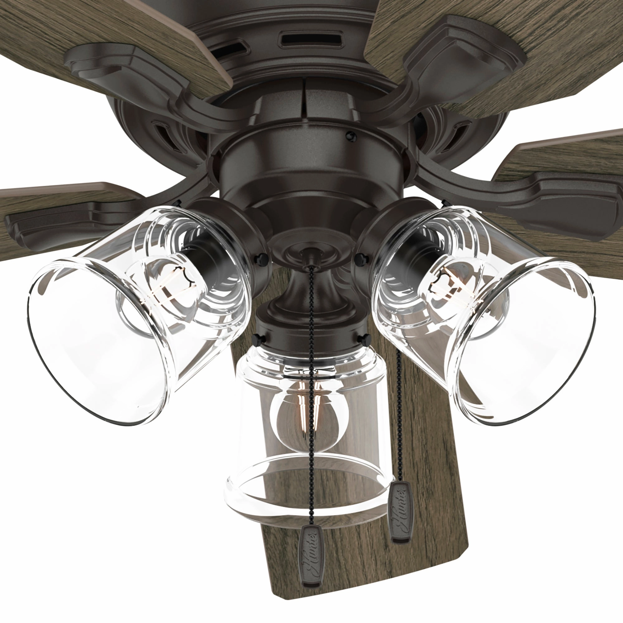 Rosner 52"Ceiling Fan Noble Bronze