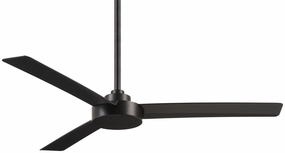 Roto 52"Ceiling Fan Coal quiet medium fans for living room use
