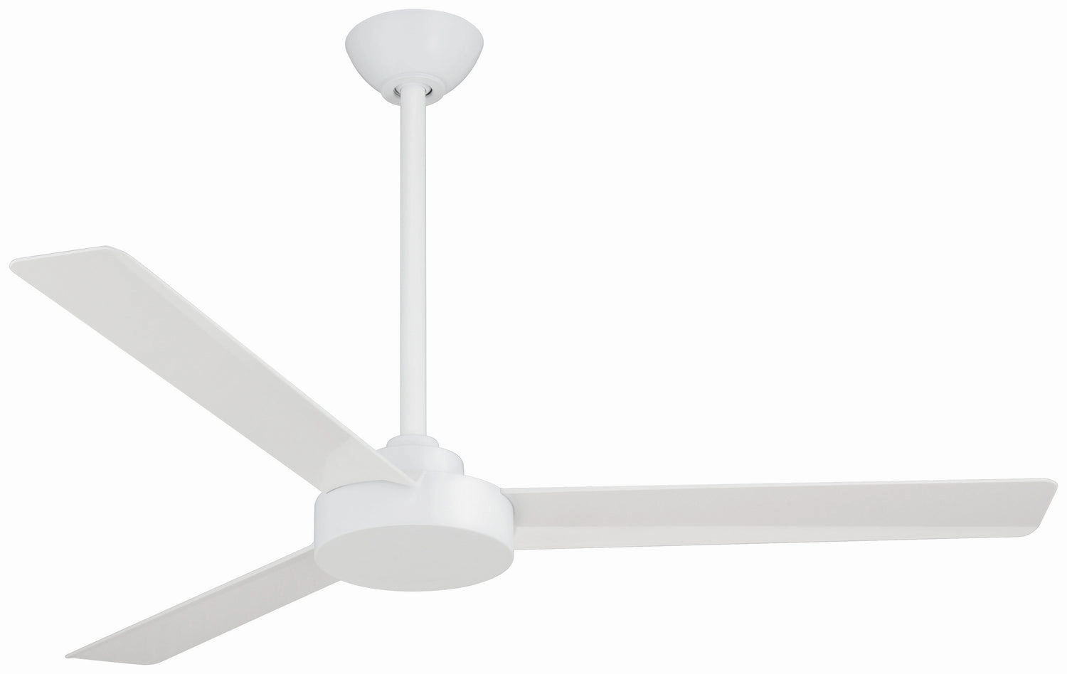 Roto 52"Ceiling Fan Flat White oscillating medium fans with strong airflow