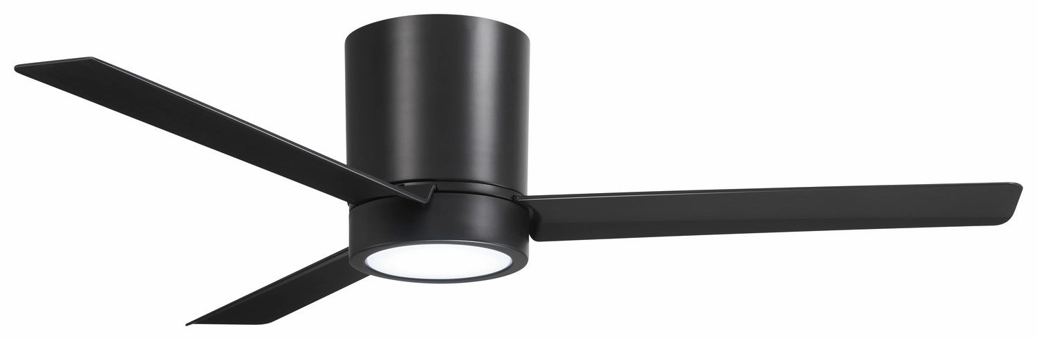 Roto Flush 52" Ceiling Fan Coal energy-efficient medium fans with remote